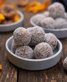 Rezeptbild: Mango Kokos Energy Balls – Seeberger Shop