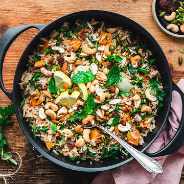 Vegane Ernaehrung: 14 Tage Challenge – Rezeptbild – Seeberger Shop